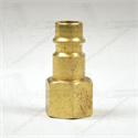 Milton V Style Female Plug, High Flow Rate For HVLP Spray Equipment